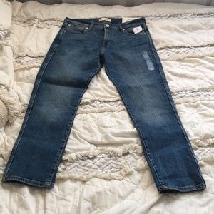GAP High Rise Slim Straight Jeans